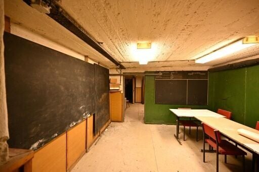 The old control room of one of the bunkers in Nitra, Slovakia