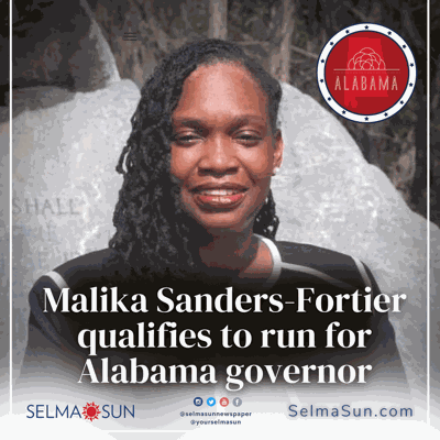 Malika Sanders-Fortier qualifies to run for Alabama governor