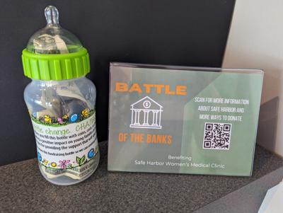 Battle of the Banks display