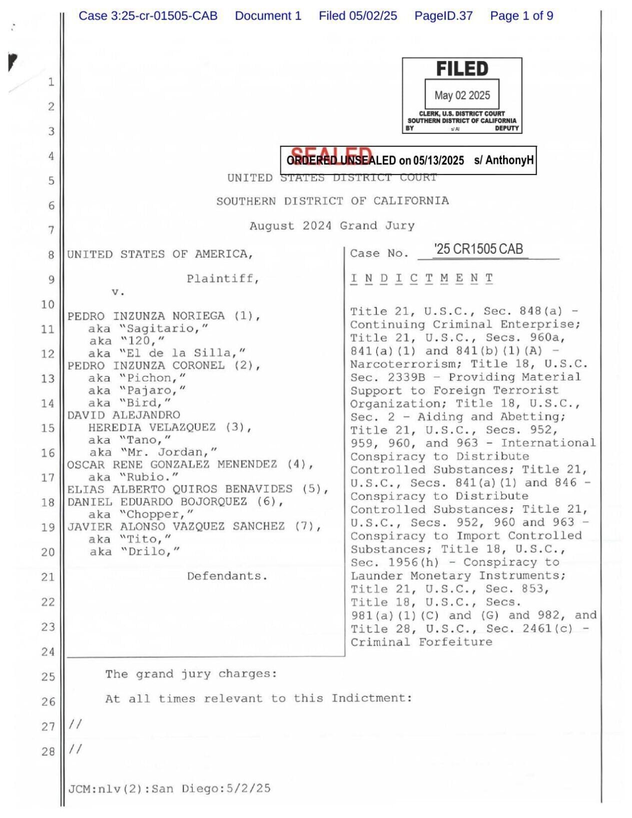 Indictment 5-2-14