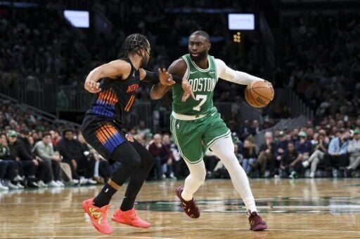 Jaylen Brown's 42 points helped the Boston Celtics hold the New York Knicks