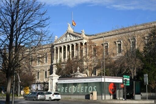 Spain's flag flew at half-mast over public buildings as the country started observing three days of mourning