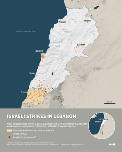 Israeli strikes in Lebanon