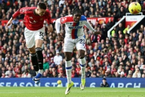 Benjamin Sesko's winner moved Manchester United up to third in the Premier League