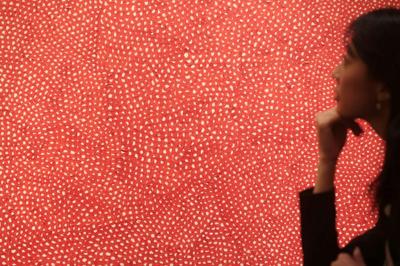 Yayoi Kusama reached toward the concept of infinity through polka dots.