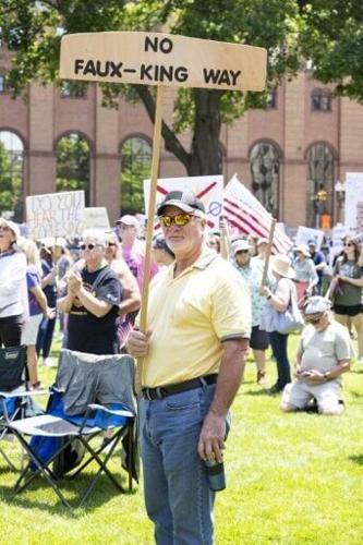 'No Kings' protesters bring their wit to US streets