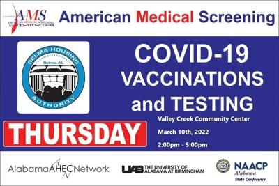 COVID vaccine, testing clinic to be held at Valley Creek Center tomorrow
