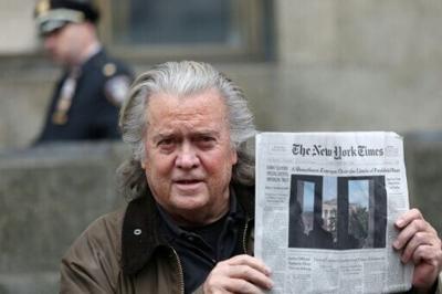 Ex-Trump aide Bannon pleads guilty in US border wall fraud case