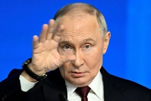 Putin told Russians that Moscow was intent on pressing on in Ukraine