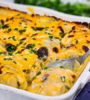 Recipe: Three-Cheese Au Gratin Potatoes
