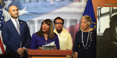 Sewell announcing Rosa Parks Day bill