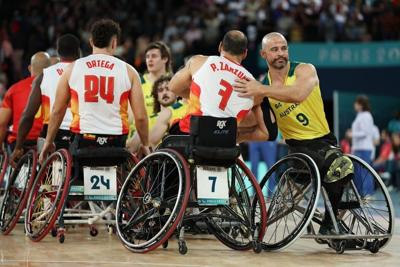 Physiological differences between women and men in sports may be far less pronounced in wheelchair basketball players.
