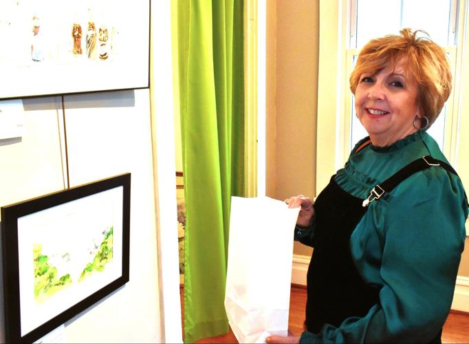 SAG Patron Appreciation Small Works Show reception draws crowd of patrons, artists and art lovers