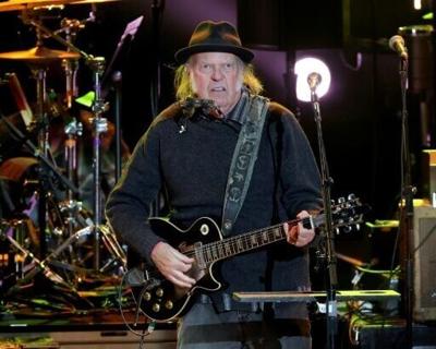 Le chanteur américano-canadien Neil Young, le 26 avril 2025 à Los Angeles