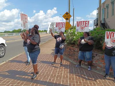 Voting event Foot Soldiers Park