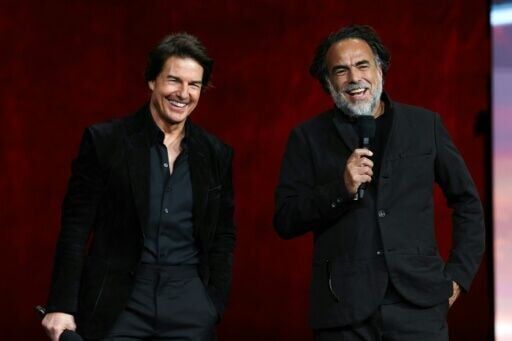 Hollywood superstar Tom Cruise and Mexican filmmaker Alejandro Gonzalez Inarritu promote their upcoming film "Digger" at CinemaCon