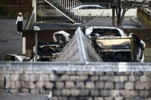 Four volunteer ambulances were burnt