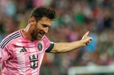 Messi brace buoys Miami in 2-1 MLS victory over New England