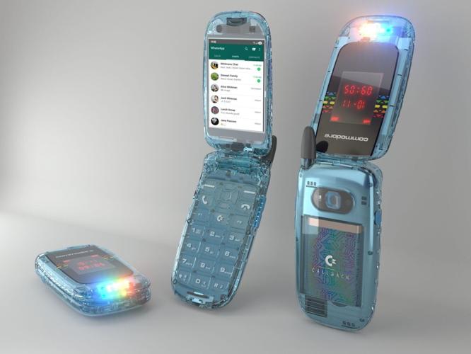 Classic computer company Commodore launches flip phone to beat smartphone addiction