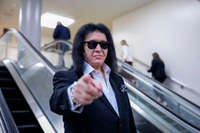 Musician Gene Simmons, a founding member of the rock band KISS, produced the disaster movie "Deep Water"