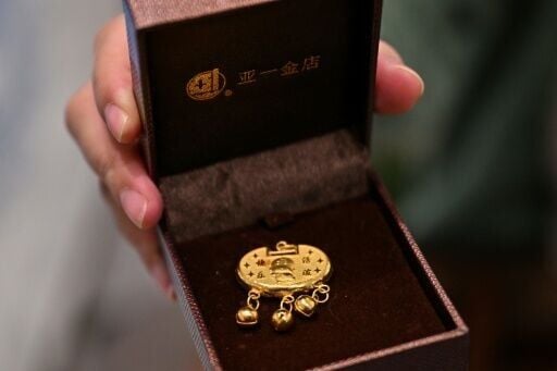 Chinese families traditionally purchase gold to mark special occasions like births and weddings