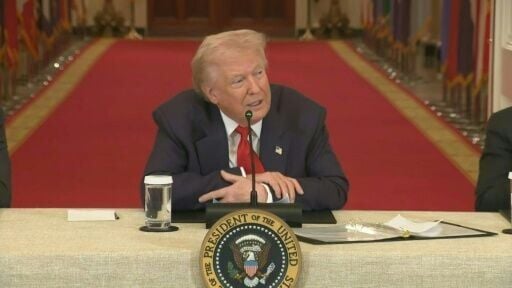 Trump says US military campaign against Iran going 'very well' '