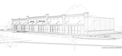 Demopolis medical plaza rendering
