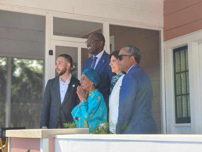 Grand opening of the Jackson Home.