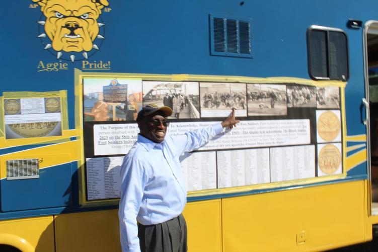 Burgess Bailey and foot soldiers list