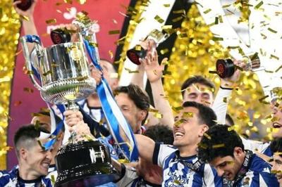 Real Sociedad defeated Atletico Madrid on penalties to claim the Copa del Rey trophy on Saturday in Seville
