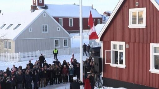 Canadian flag raised as consulate opens in Greenland