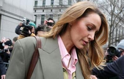 US actress Blake Lively leaves federal court following a court-ordered settlement conference in her civil lawsuit against actor and director Justin Baldoni