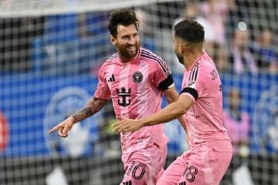 Messi returns to MLS with spectacular double in Inter victory