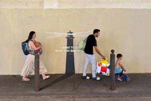 'We love it': Marseille discovers new Banksy artwork
