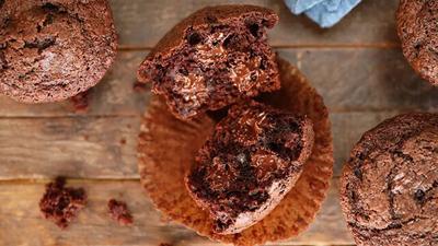 Recipe: Chocolate chocolate chip muffins
