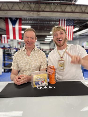 Logan Paul selling Pokémon card for £3.7m – and he will hand-deliver it