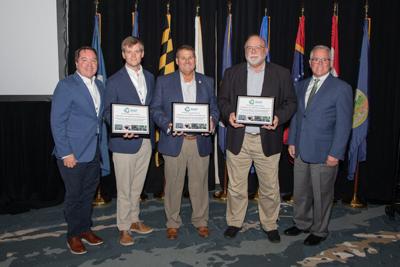 ADEM, State Parks and ADCNR officials receiving award