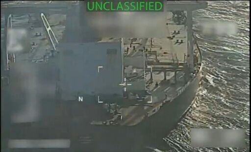 The United States has said it intends to keep the cargo of the Venezuelan tanker it seized