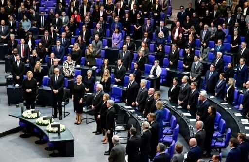 Germany slams Russian 'lies', France warns of war 'spectre' in WWII commemorations