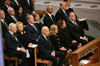 The US 'Presidents Club' convenes to honor Carter