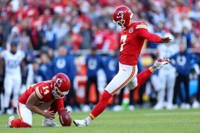 Harrison Butker's overtime field goal gave Kansas City a crucial overtime win over the Indianapolis Colts