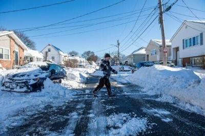 More than two feet of snow blanketed much of the region