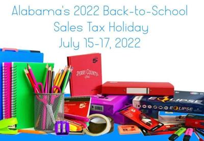 Back-to-School Sales Tax Holiday is July 15-17