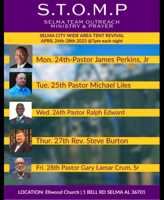 Selma ministry group to host citywide tent revival starting April 24