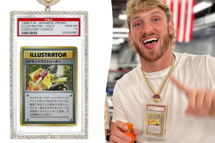 Logan Paul selling Pokémon card for £3.7m – and he will hand-deliver it