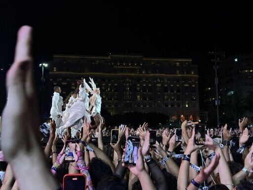 'Two million' throng Lady Gaga concert at Rio's Copacabana