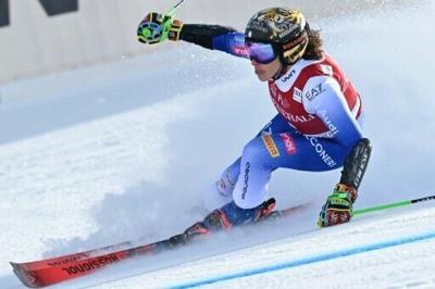 World champion Brignone storms to Sestriere giant slalom