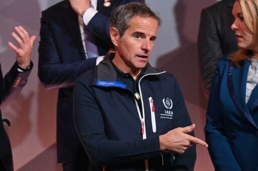 Head of the International Atomic Energy Agency (IAEA) Rafael Grossi arrives in Ukraine to join the commemorative events. 