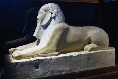 Hatshepsut (c. 1505–1458 B.C.E.) was Egypt's second female ruler. She often is depicted as a sphinx or wearing a beard, a traditional sign of pharaonic authority.