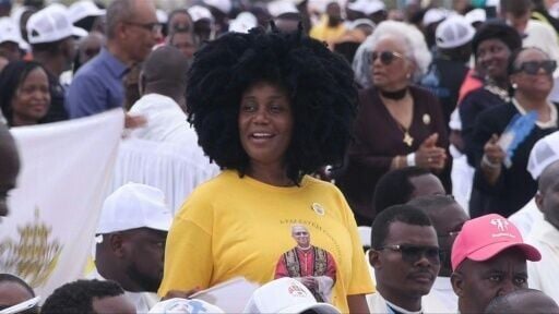 Thousands gather in Angola to hear Pope Leo XIV give mass